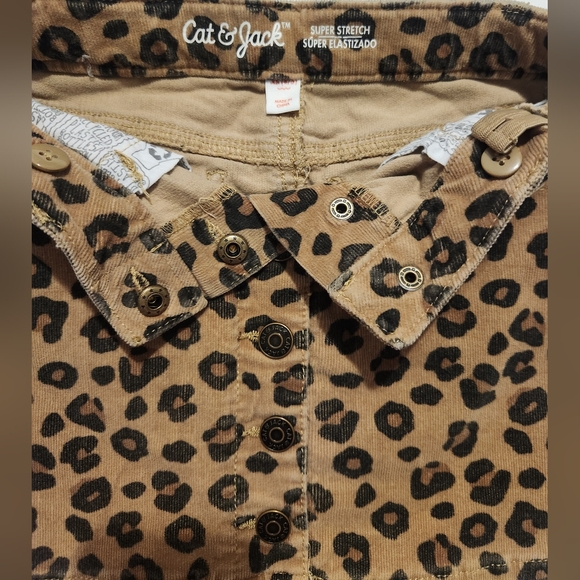 Girls Cat&Jack size xs 4/5 leopard skirt - Picture 3 of 4